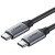 Фото товара Кабель Ugreen US161 Type-C - Type-C 100W 5A Cable Alum. 1.5м (Gray)